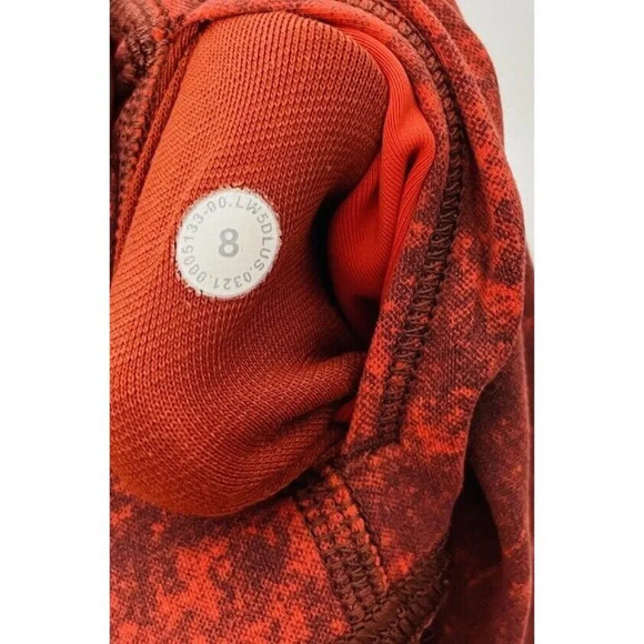 Lululemon Align High-Rise Pant 28" Sz 8 Tie-Dye Red Athleisure Athletic Stretch - Picture 8 of 9